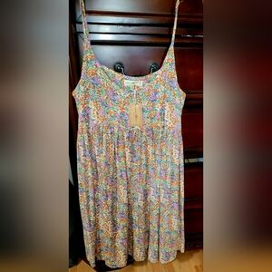 Natural Life Floral Dress - Multicolor XL